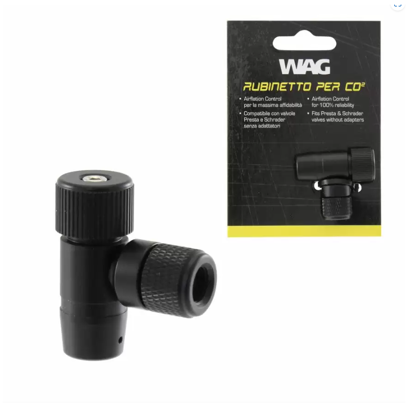 Wag Rubinetto Raccordo in Alluminio per CO2