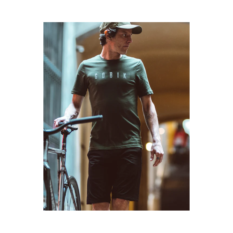 Gobik Pantalone Corto Commuter Nero