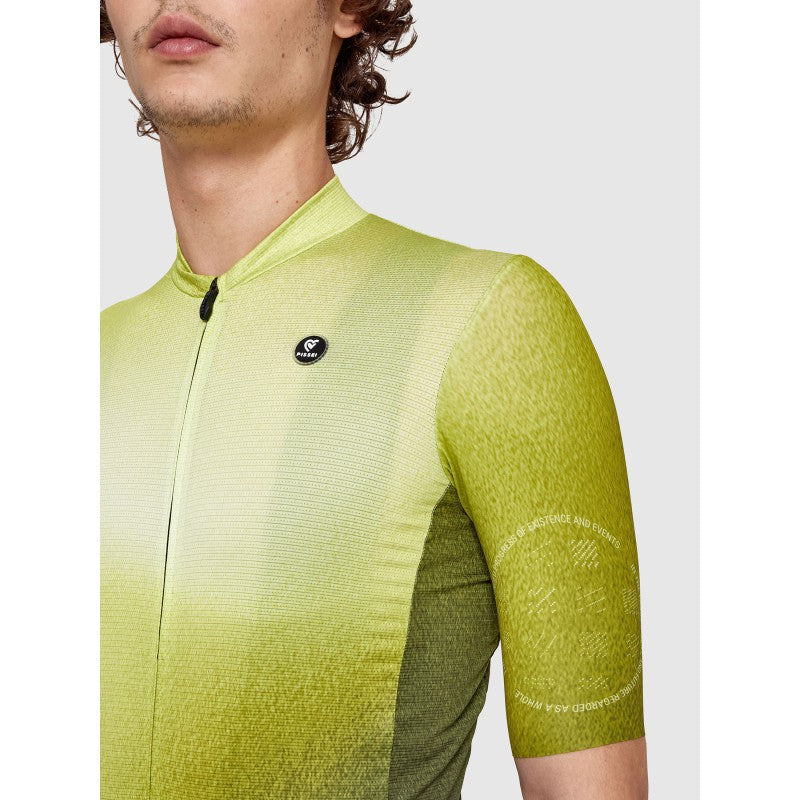 Pissei Maglia Manica Corta Tempo Giallo