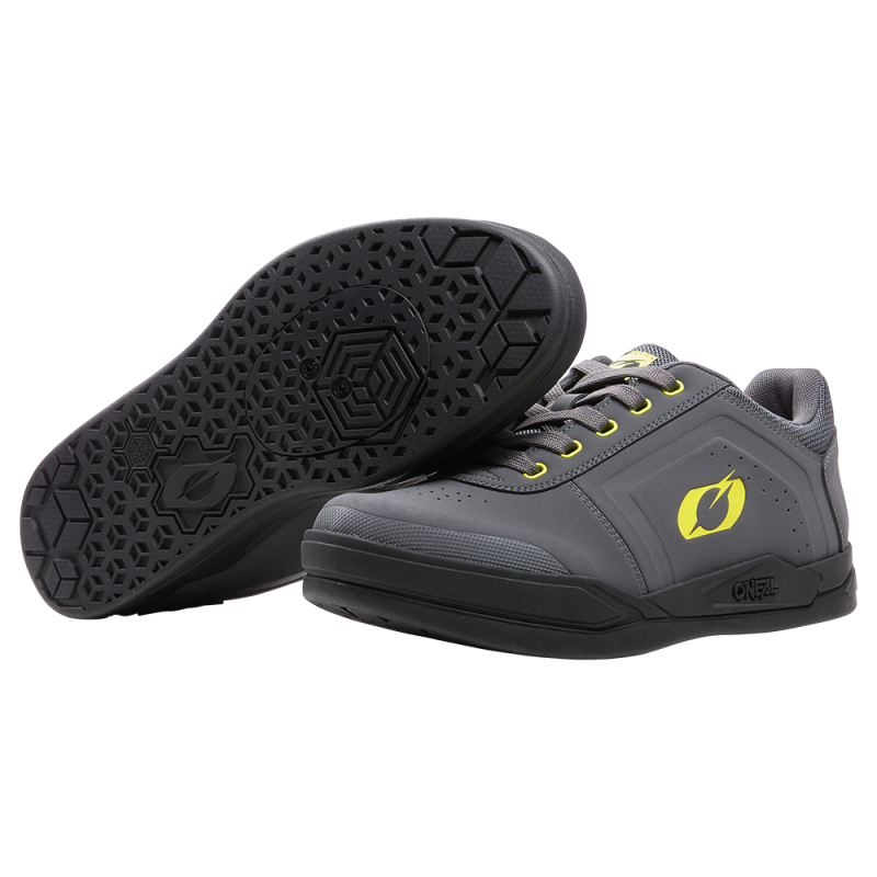 O'Neal Scarpe Pinned SPD V.22 Gray/Neon Yellow