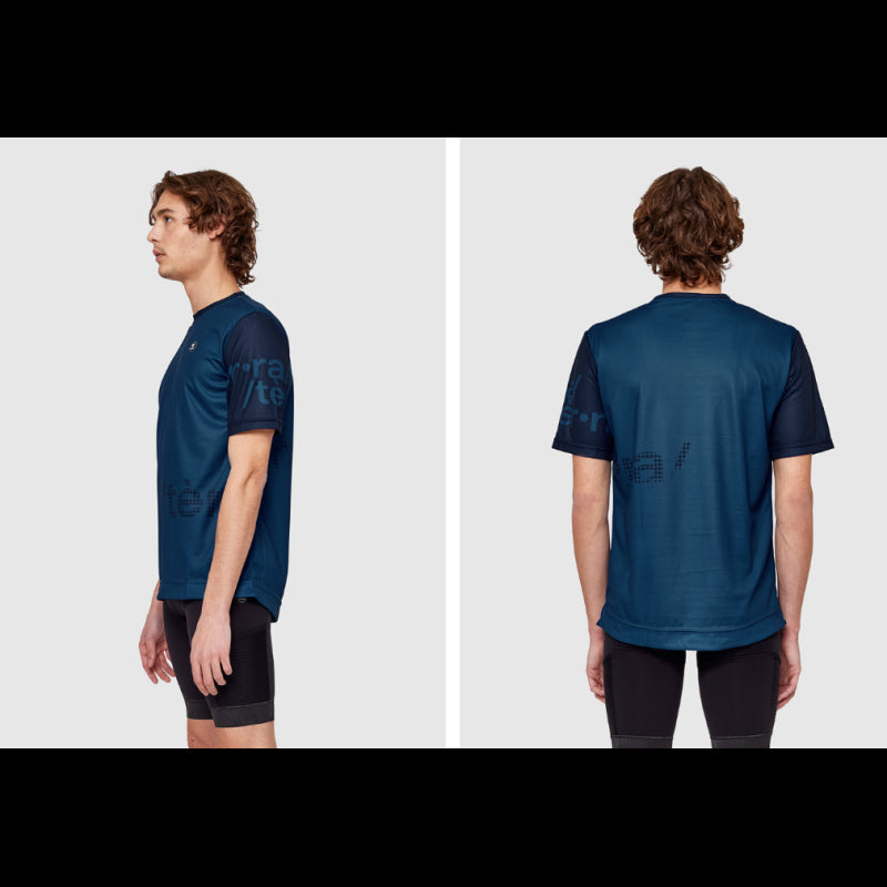 Pissei Maglia Estiva Freeride Blu/Petrolio