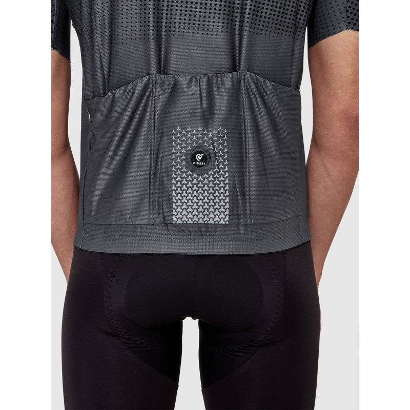 Pissei Maglia Manica Corta Preludio Grigio