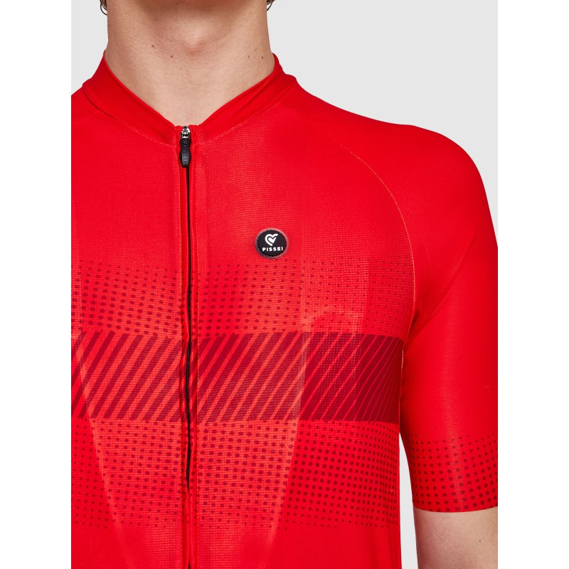 Pissei Maglia Manica Corta Preludio Rosso
