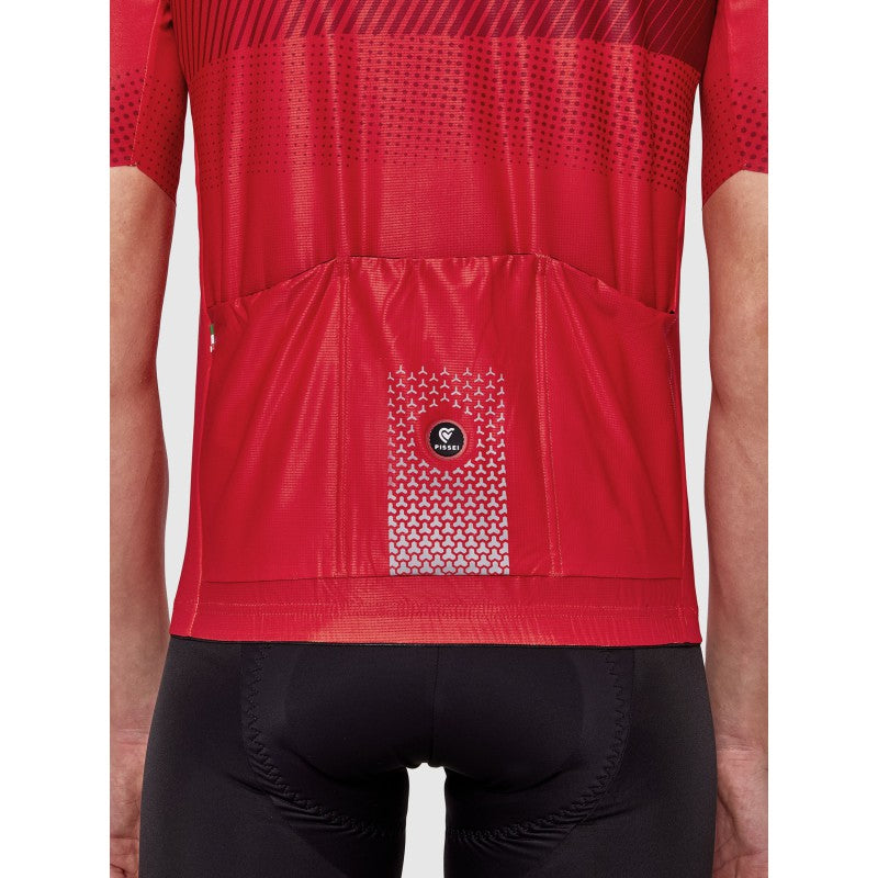 Pissei Maglia Manica Corta Preludio Rosso