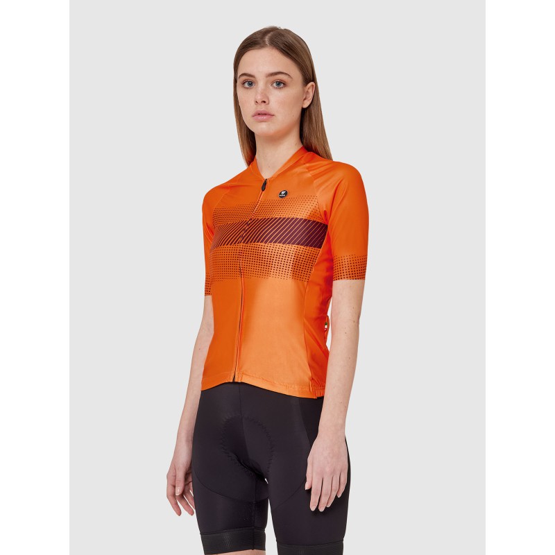 Pissei Maglia Manica Corta Donna Preludio Arancio