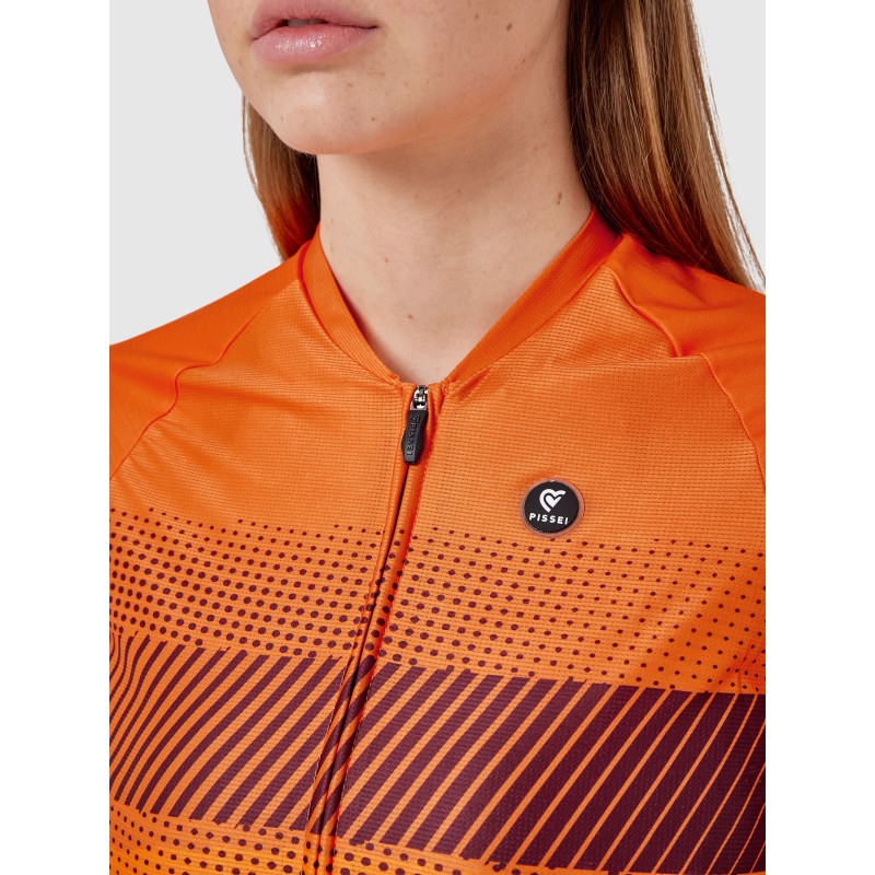 Pissei Maglia Manica Corta Donna Preludio Arancio