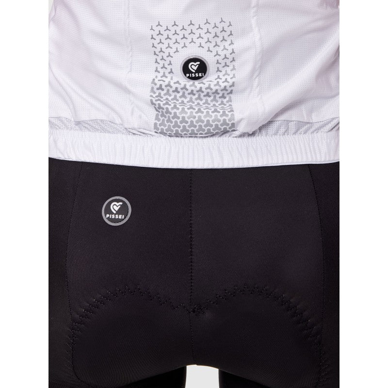 Pissei Maglia Manica Corta Donna Preludio Bianco