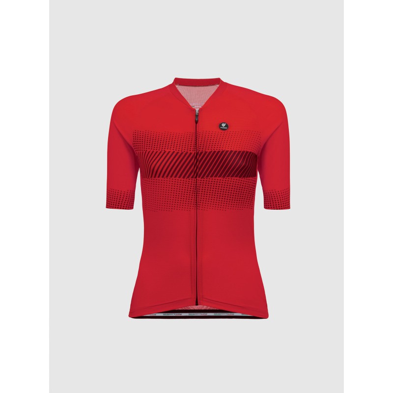 Pissei Maglia Manica Corta Donna Preludio Rosso