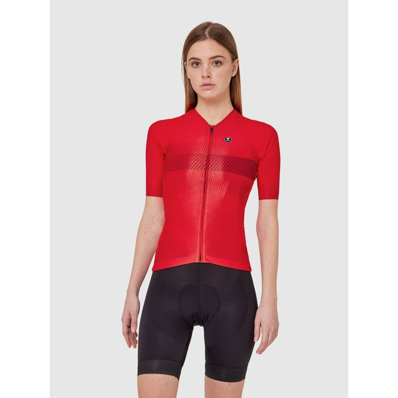 Pissei Maglia Manica Corta Donna Preludio Rosso