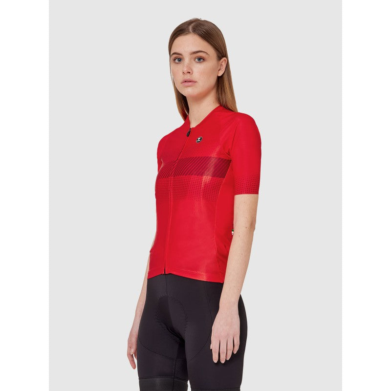 Pissei Maglia Manica Corta Donna Preludio Rosso