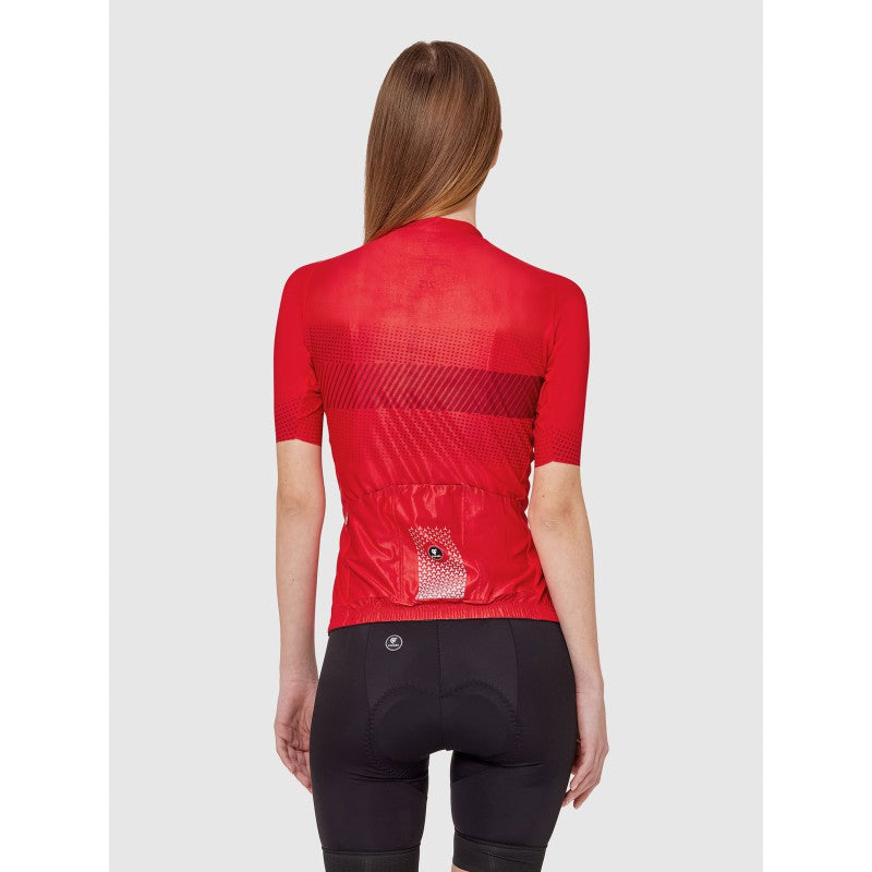 Pissei Maglia Manica Corta Donna Preludio Rosso