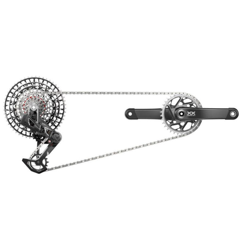 Sram Gruppo MTB XX SL T-Type Eagle AXS Dub DUB + Powermeter 12v