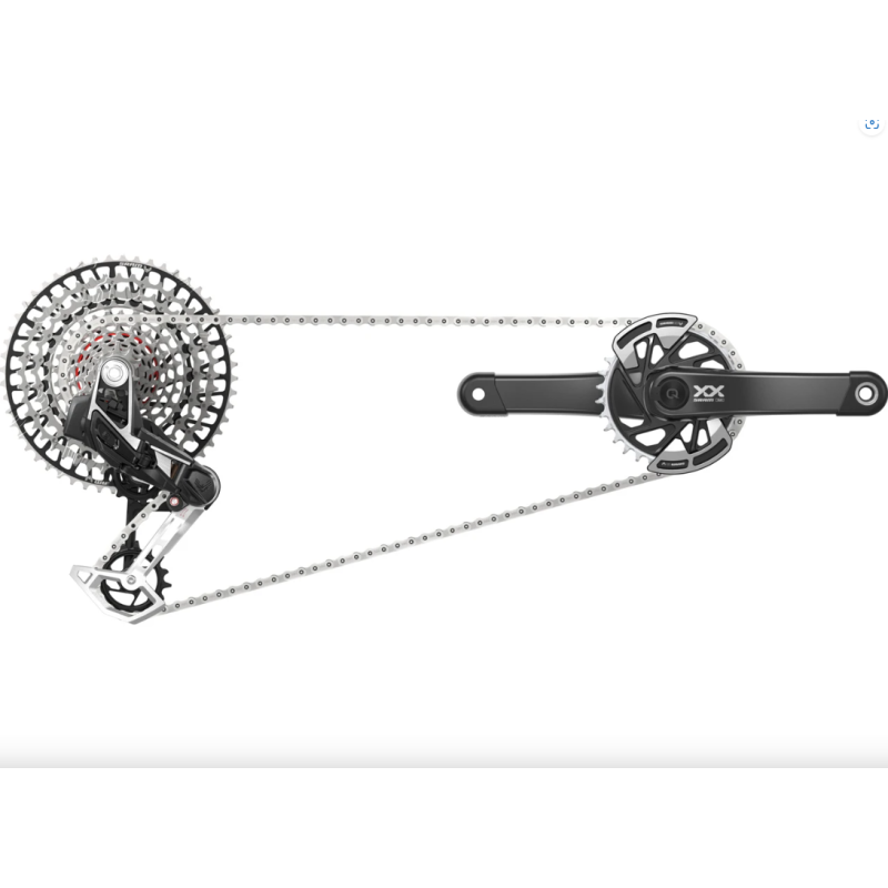 Sram Gruppo MTB XX T-Type Eagle AXS PowerMeter Dub Boost 12V