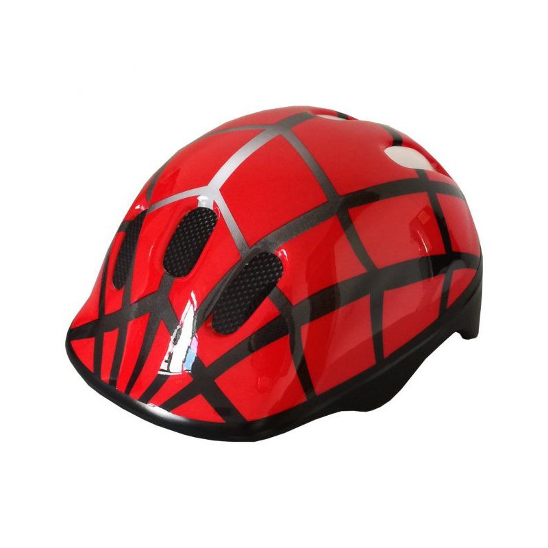 PDR Casco Bambino MV6 Spider Rosso