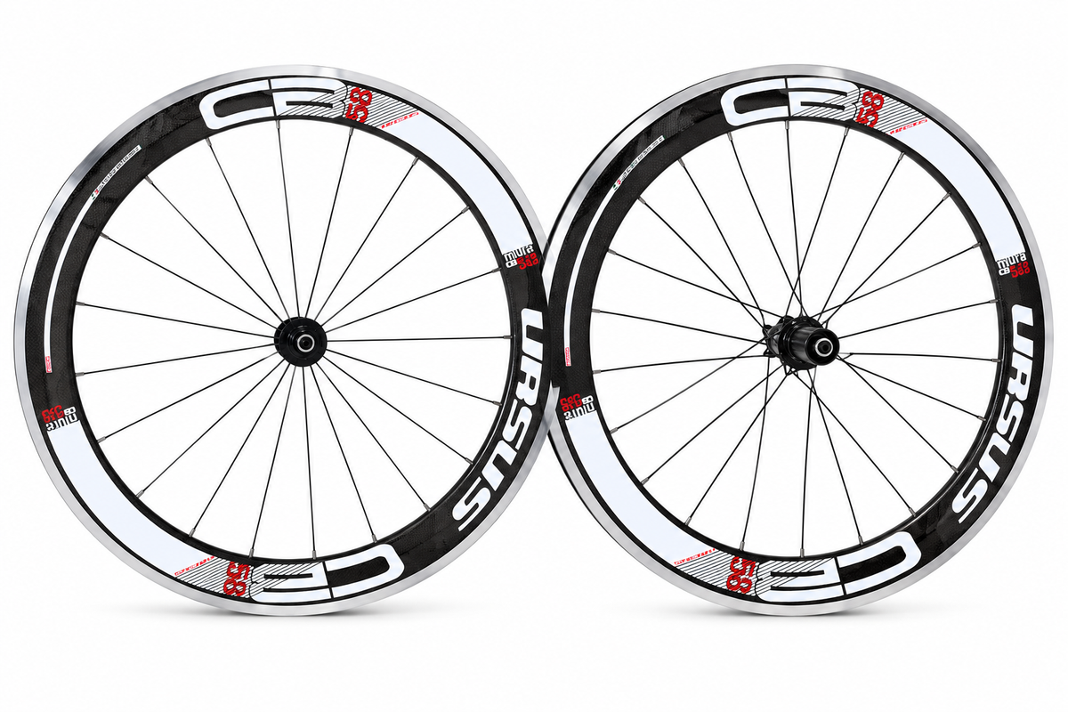 Ursus Ruote Miura CB58 Carbonio 3K 58 mm Clincher Rim Brake