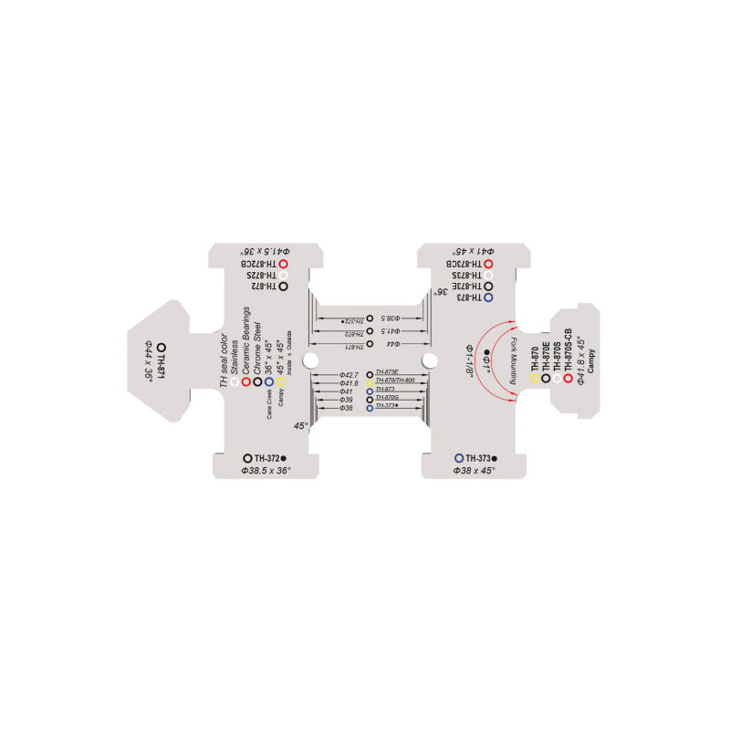 Fsa Dima per Cuscinetti Sterzo 1 & 1-1/8