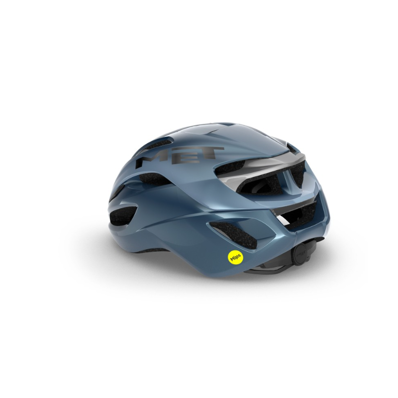 Met Casco Rivale Mips Navy Silver