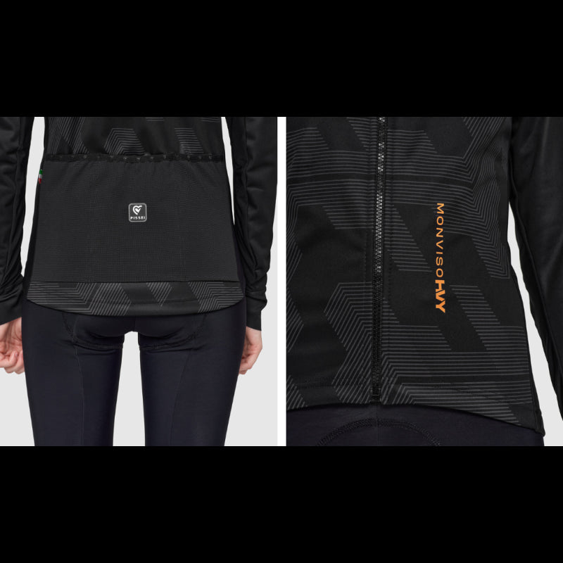 Pissei Giubbino Monviso Heavy 22 Donna Nero