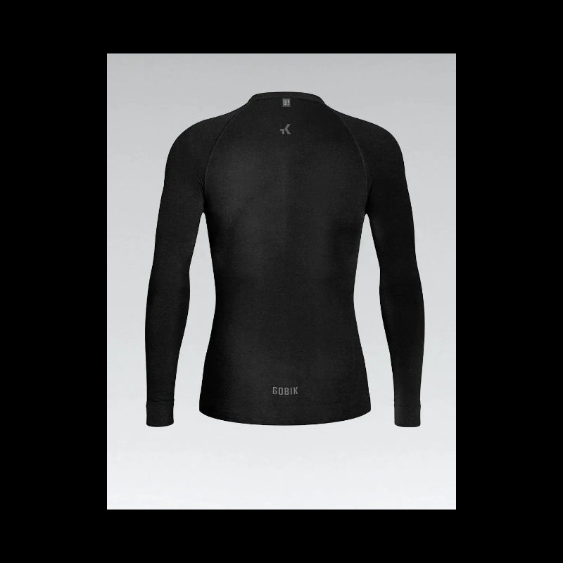 Gobik Maglietta Intima Manica Lunga Winter Merino Coal