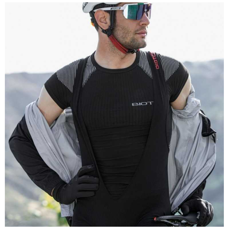 Biotex Intimo T-Shirt Light Touch Nero/Grigio