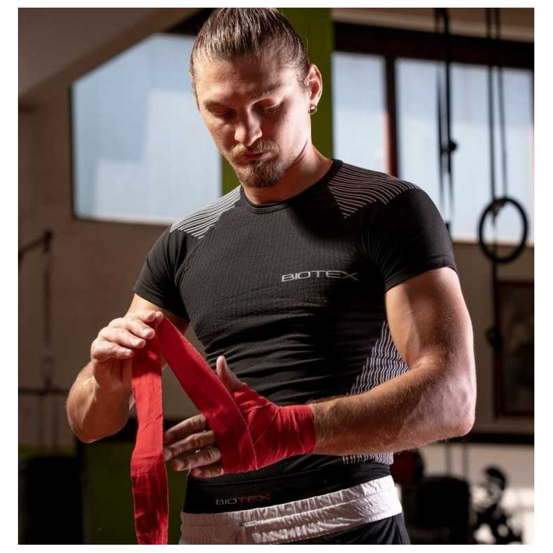 Biotex Intimo T-Shirt Light Touch Nero/Grigio