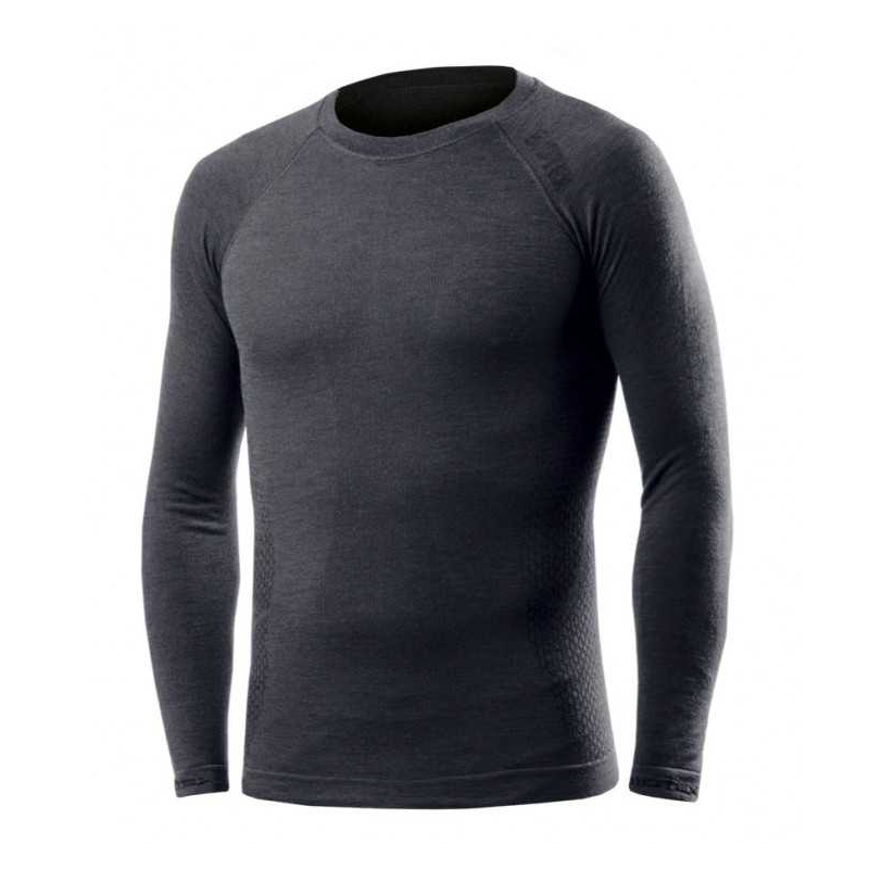 Biotex Intimo Manica Lunga Calore Merino Grigio
