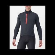 Castelli Maglia Invernale Entrata Thermal Nero/Rosso