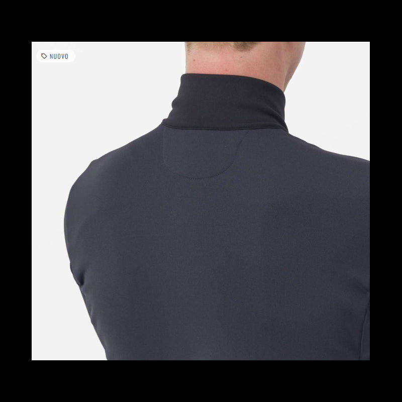 Castelli Maglia Invernale Entrata Thermal Nero/Rosso