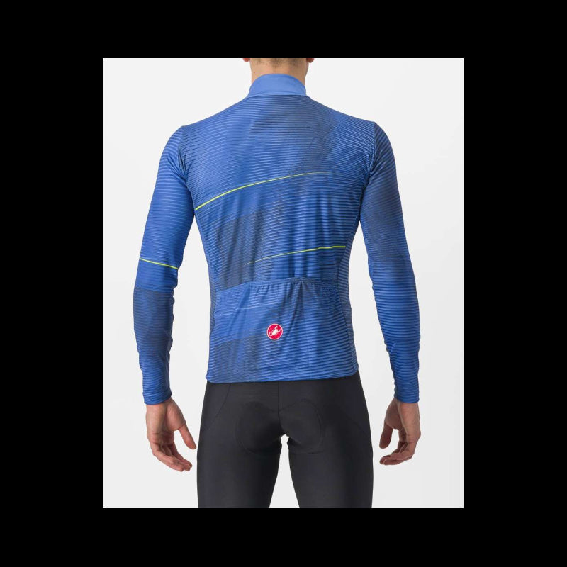 Castelli Maglia Invernale Raffica Blu