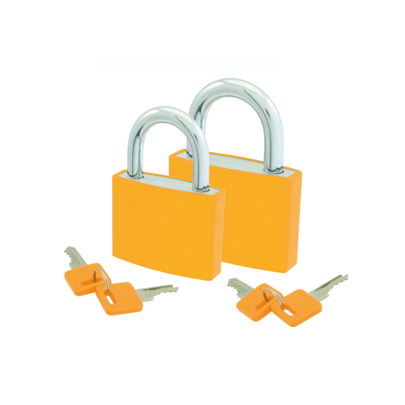 Easy Set 2 Lucchetti 40+50mm Arancio