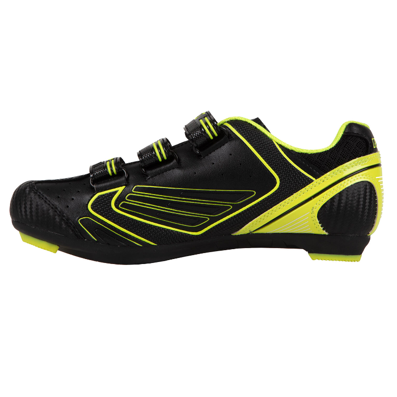 Barbieri PNK Scarpe Strada Nero/Giallo Fluo