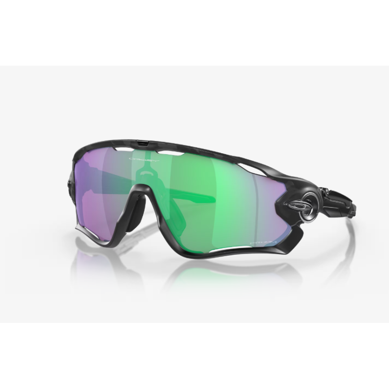 Oakley Occhiali Jawbreaker Matte Black Camo Prizm Road Jade