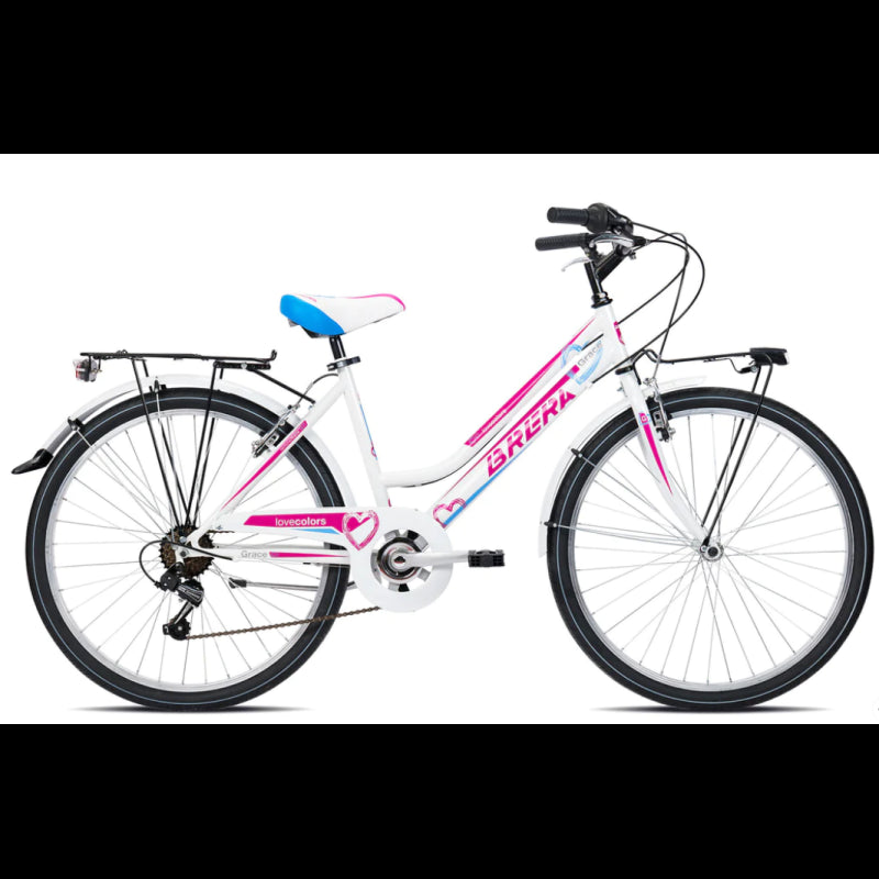 Brera City Bike Grace 26" Bianco/Ciclamino 7v
