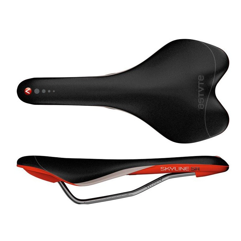 Astute Sella Skyline SR Nero/Argento/Rosso