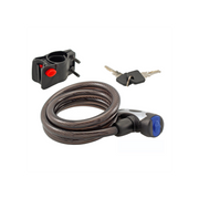 Wag Lucchetto Cavo Spirale 12x1200mm Nero