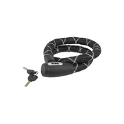 Wag Lucchetto Cavo Rinforzato Pitone Ø18 Black/Silver