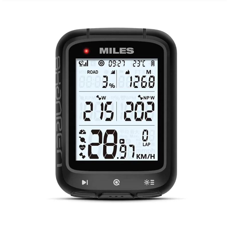 Shanren Ciclocomputer Miles GPS