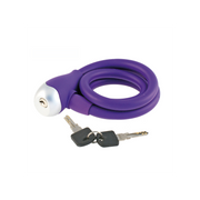Wag Lucchetto Cavo Spirale Silicon Ø 12 Viola
