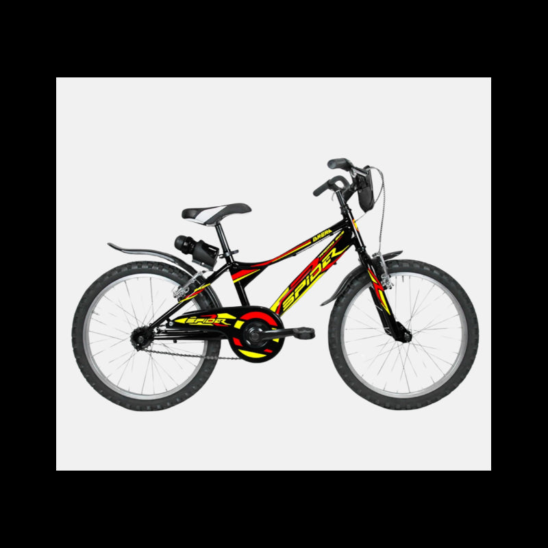 Brera Bici Spider 2.0 1v Nero/Giallo