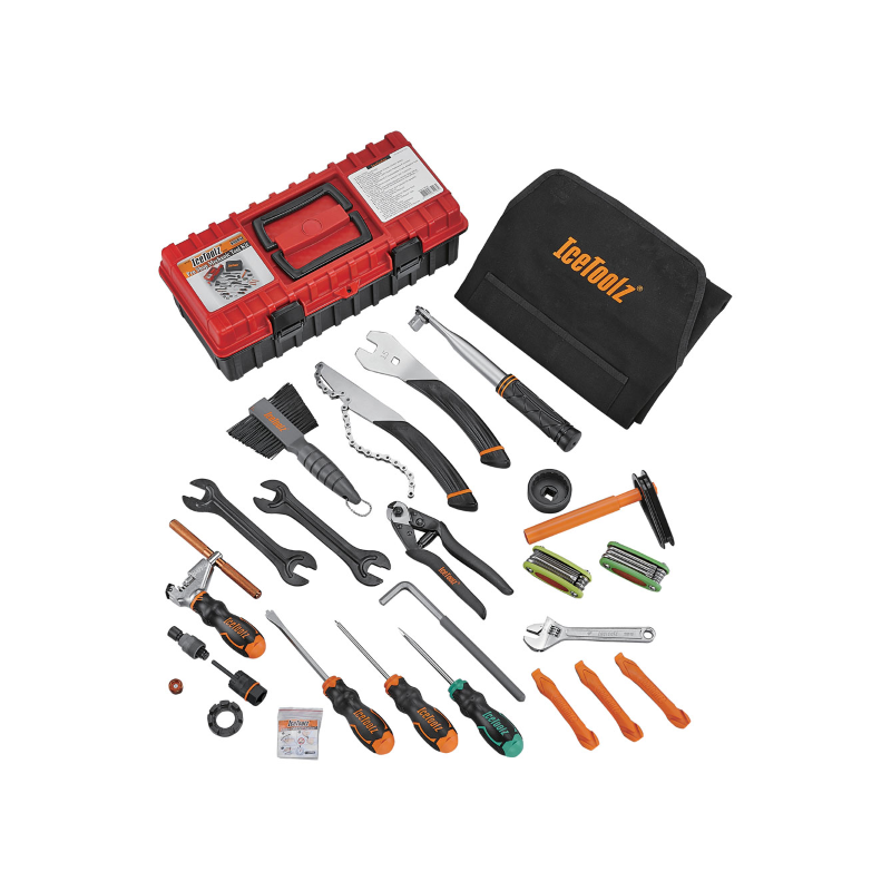 IceToolz Kit Utensili Pro Shop - Attrezzi Al CR-MO Lavorati Cnc