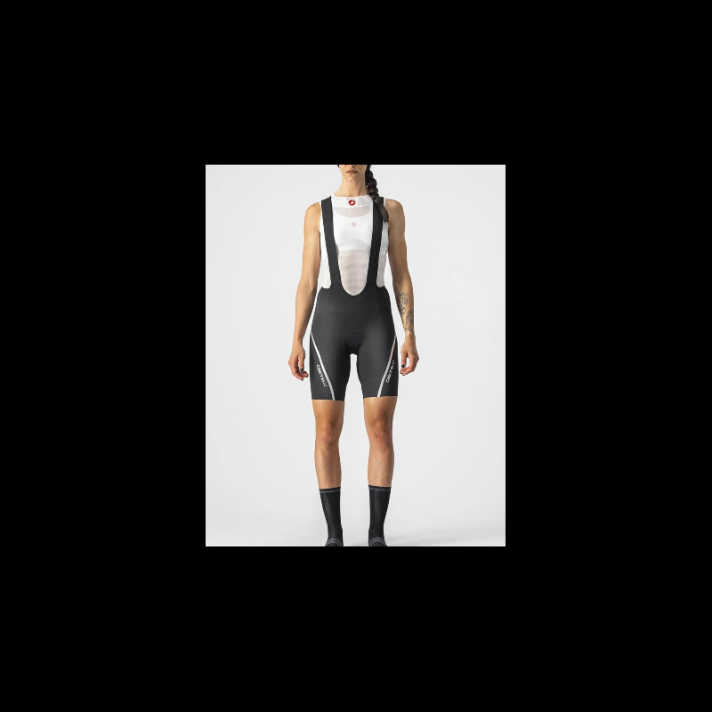 Castelli Salopette Donna Velocissima 3 Nero/Silver