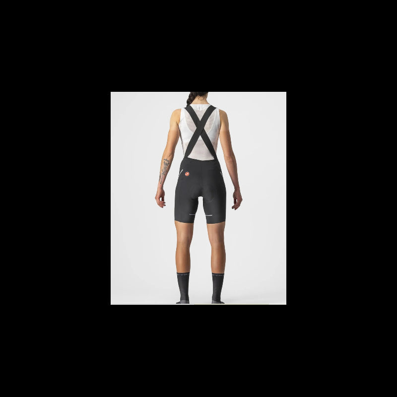 Castelli Salopette Donna Velocissima 3 Nero/Silver