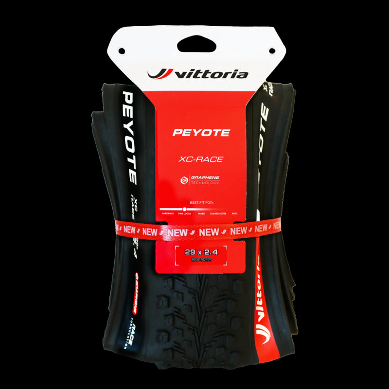 Vittoria Copertura Mtb Peyote II 29X2.4 Xc Race Brown-Blk-Blk G2.0