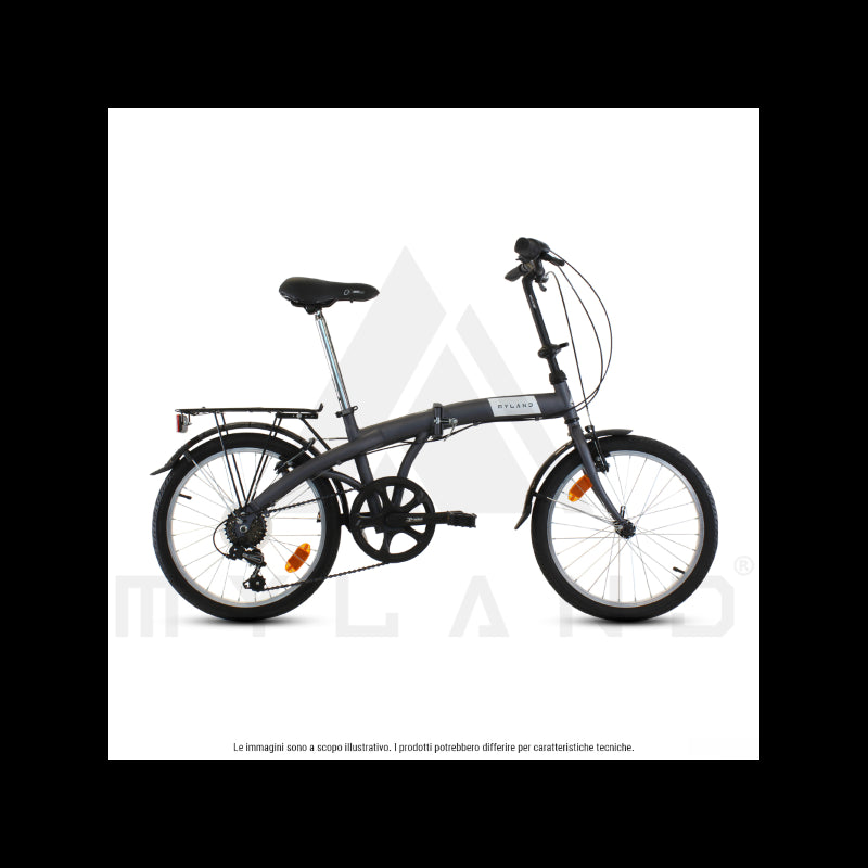 Myland Bici Piega H20.1 U 20" 6v Nero