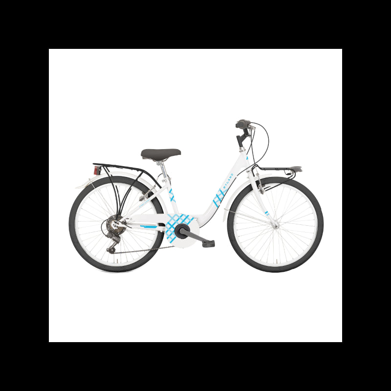 Myland Bici City Vicolo 24.2'' 6v Bianco/Azzurro