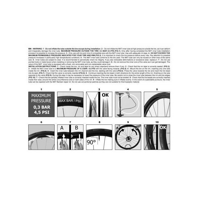 Barbieri Camera D'Aria Gravel TPU NXT 700X35-45 VP 65mm