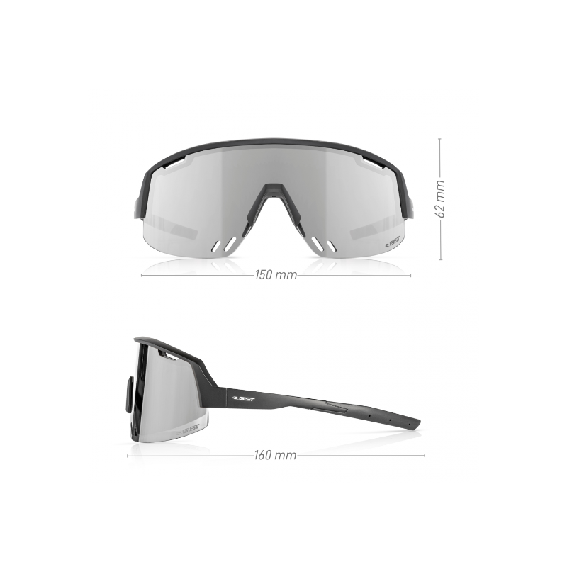 Gist Occhiali Element Nero/Azzurro