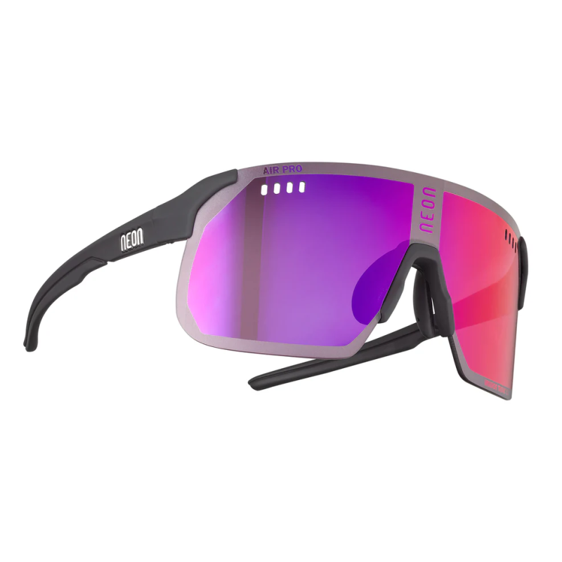 Neon Optic Occhiali Air Pro Black Matt Mirror HD Vision