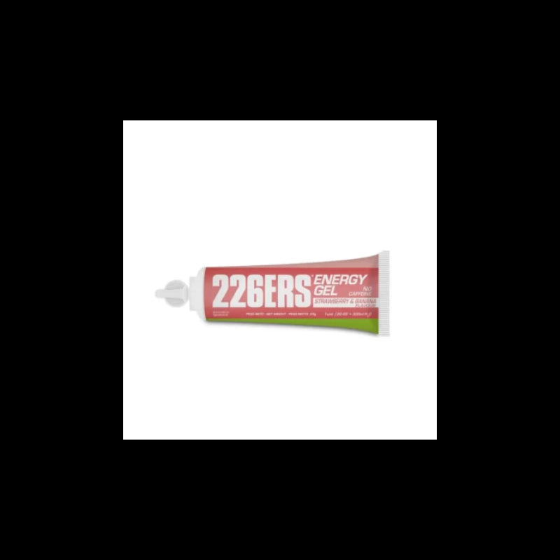 226ERS Integratori Energy Gel Bio No Caiffene Strawberry&Banana 25g