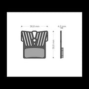 Brenta Pastiglie Light Tech Shimano XTR / XT / SLX / BR / Alfine / Deore / Fsa / Rever